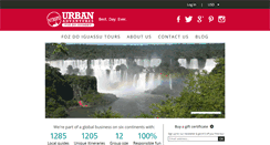 Desktop Screenshot of iguassufallsurbanadventures.com